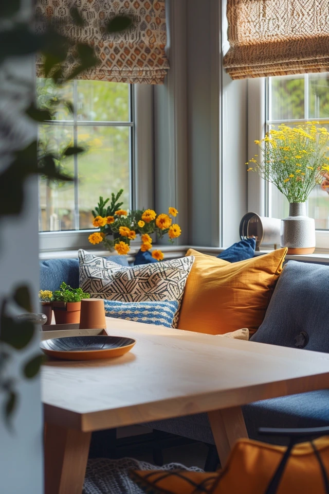 Mix and Match Bench Seating with Chairs