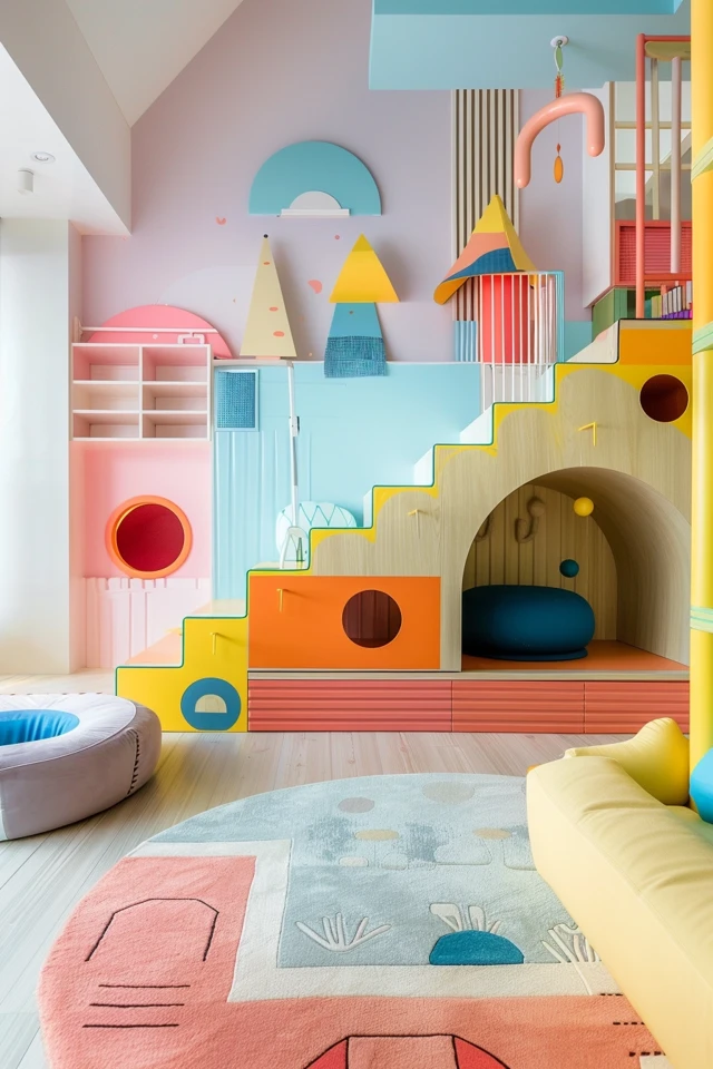 Creating a Harmonious Playroom Palette