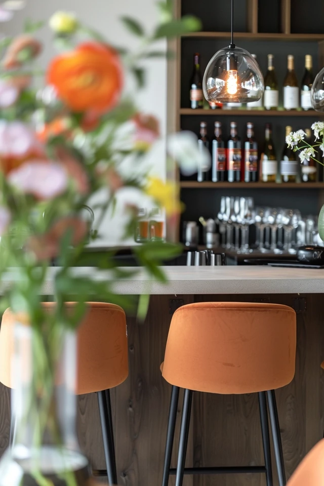 5 Tips for a Chic Dining Room Bar Setup