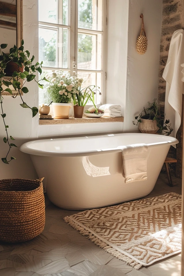 Small Bathroom Rug Ideas for Cozy Spaces