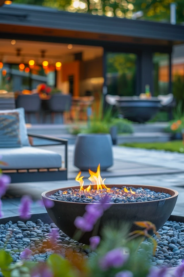 Warm Up Your Backyard: Landscaping Ideas Fire Pit