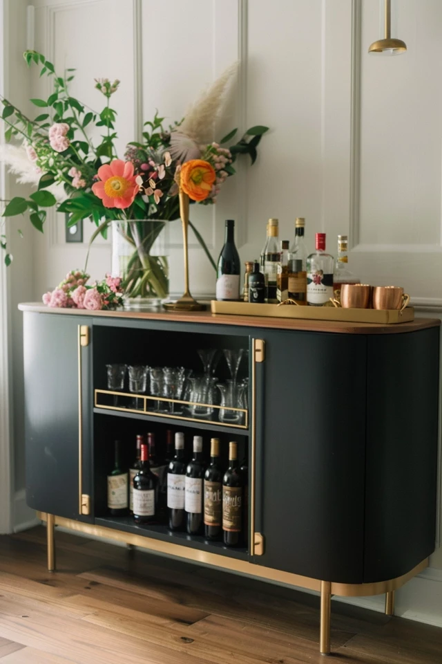 Chic Dry Bar Ideas for Home Entertaining Spaces