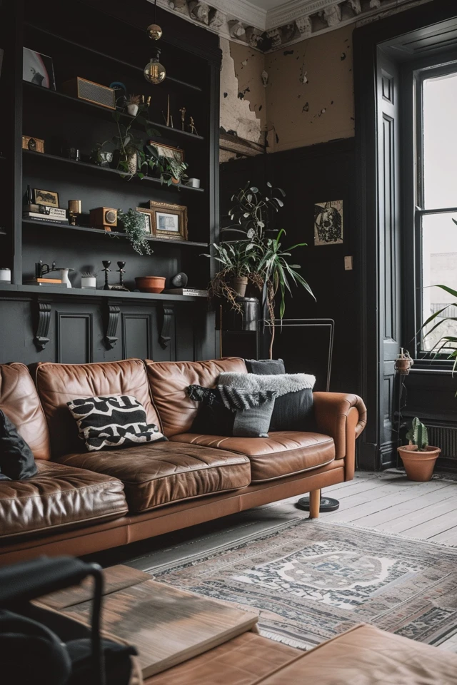 Gothic Living Room Ideas: Chic & Mysterious Decor