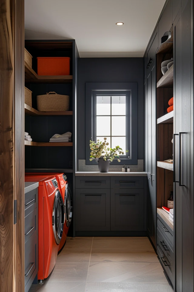 Space-Saving Laundry Room Pantry Combo Ideas