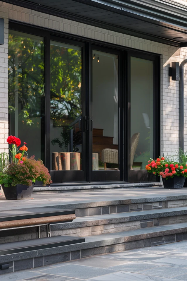 Creative Patio Door Steps Ideas for Your Home