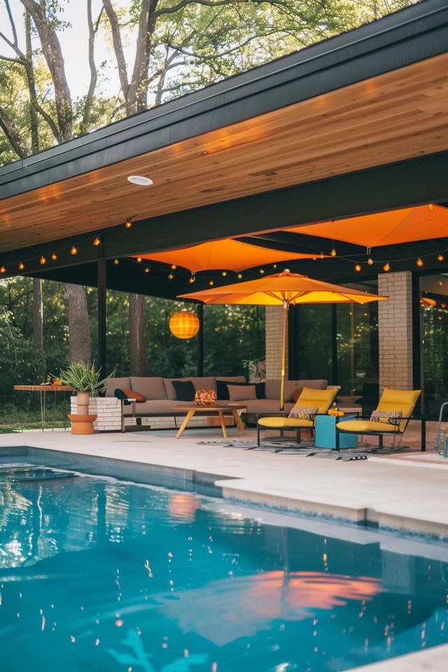 Above Ground Pool Shade Ideas for Cool Summers