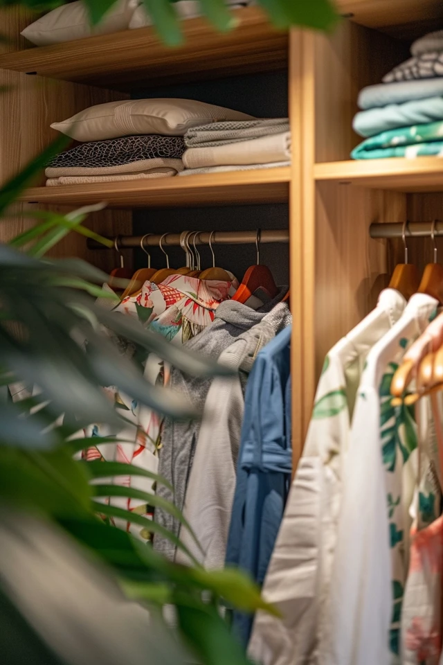 Keep The Top Clothing Rod At A Reachable Height