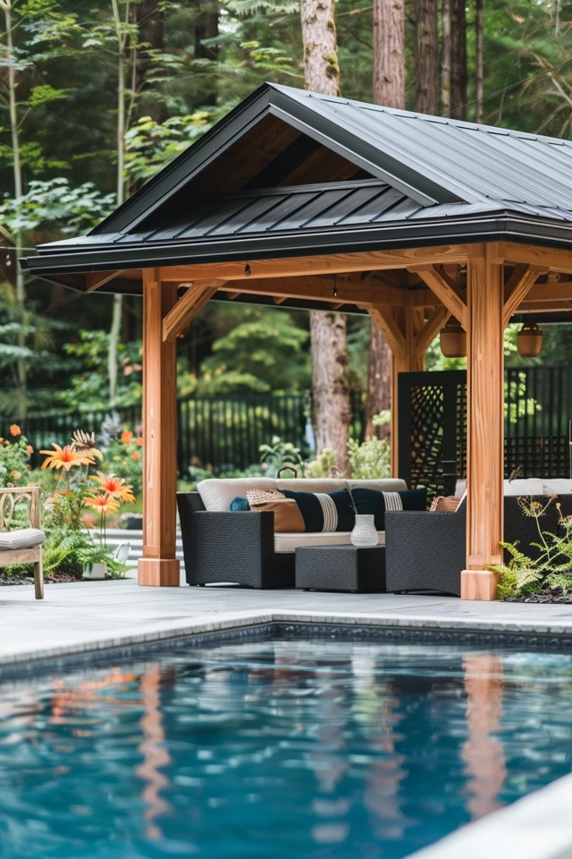 Creative Pool Gazebo Ideas for Your Backyard