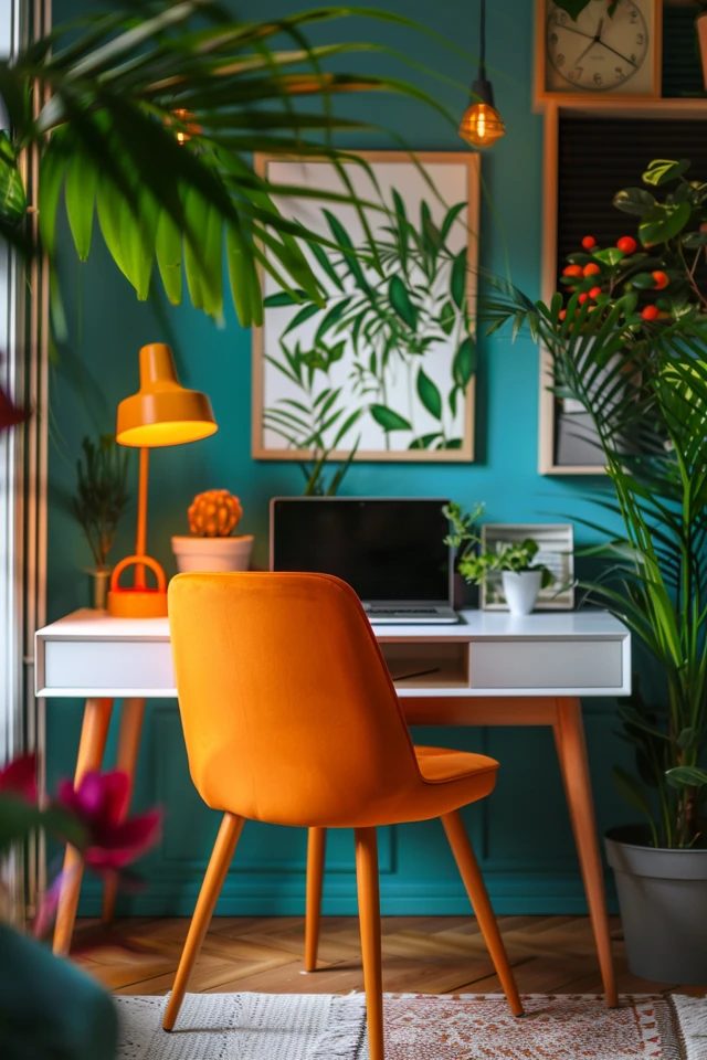 Yellow, Yellow-Green, and Green