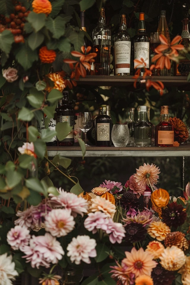 Building and Stocking Your Autumn Bar Cart
