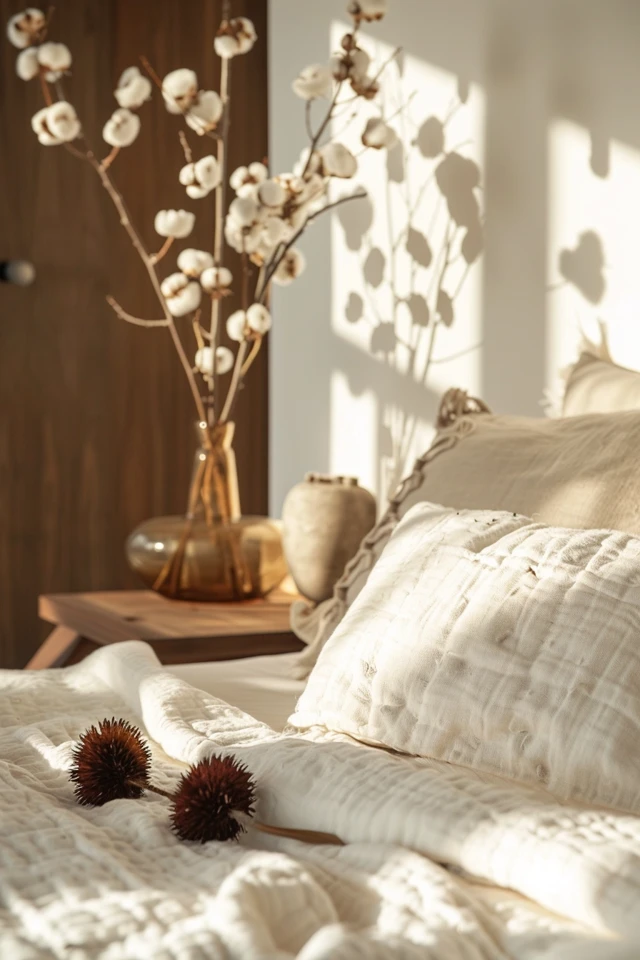 Fresh Cotton Decoration Ideas for Cozy Spaces