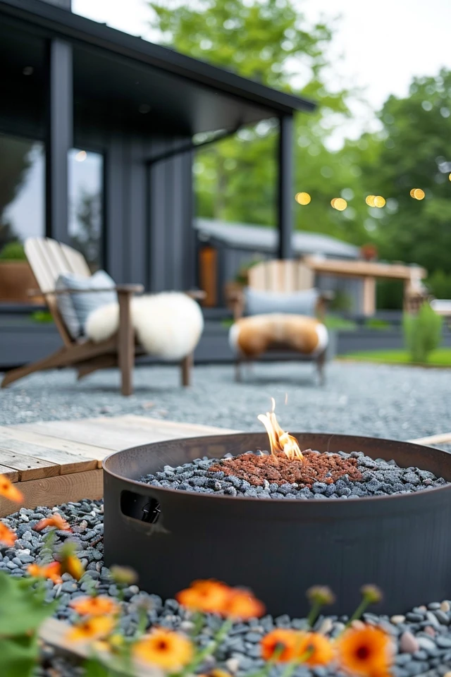 One-of-a-Kind Designs for a Unique Front Yard Fire Pit