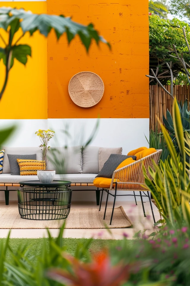 Backyard Wall Painting Ideas to Transform Your Space