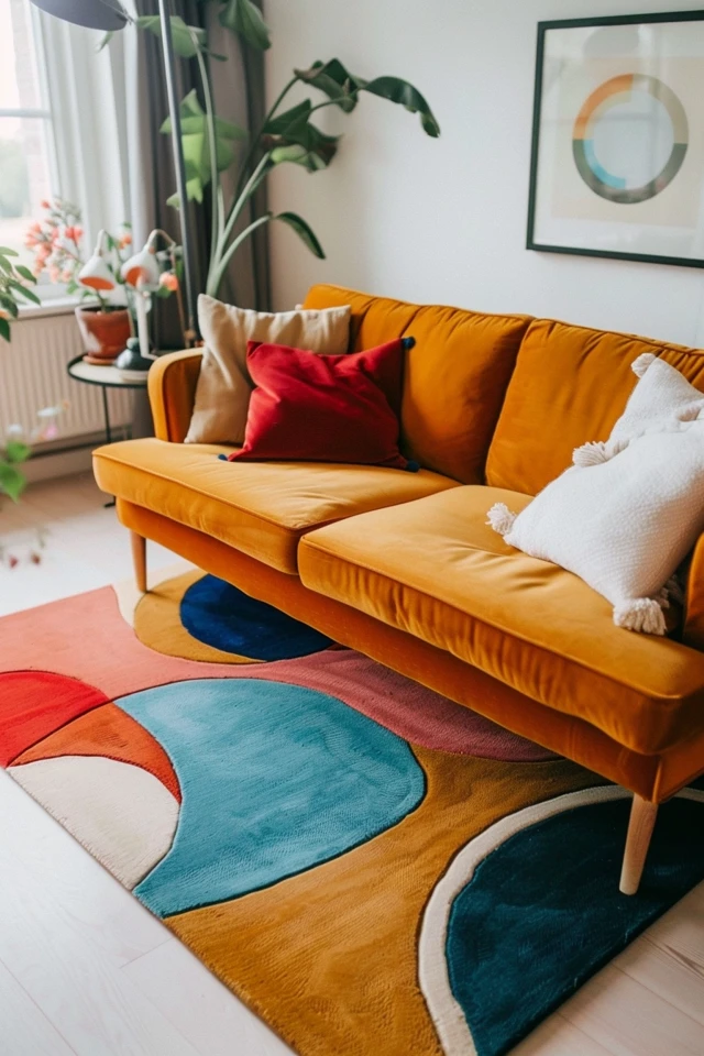 Mid Century Modern Rug Ideas for Stylish Homes