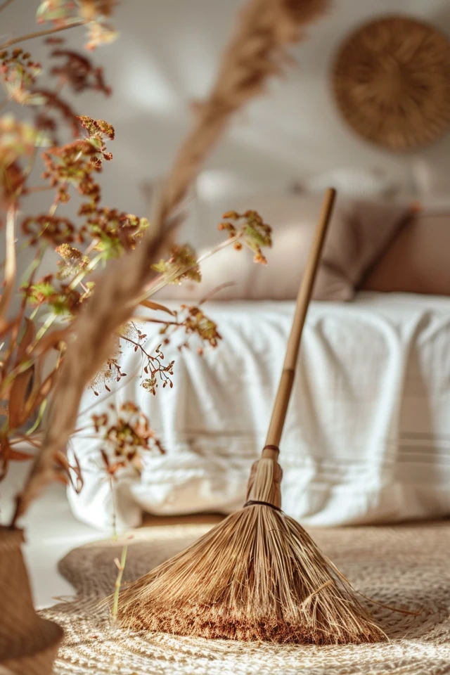 Festive Cinnamon Broom Arrangements