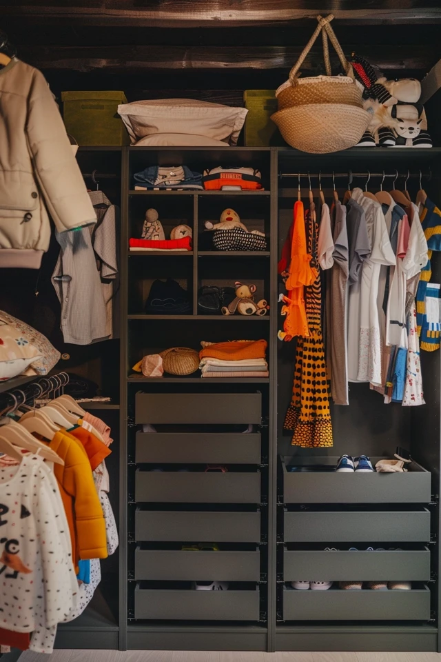 Consider a Shared Closet Design for Siblings