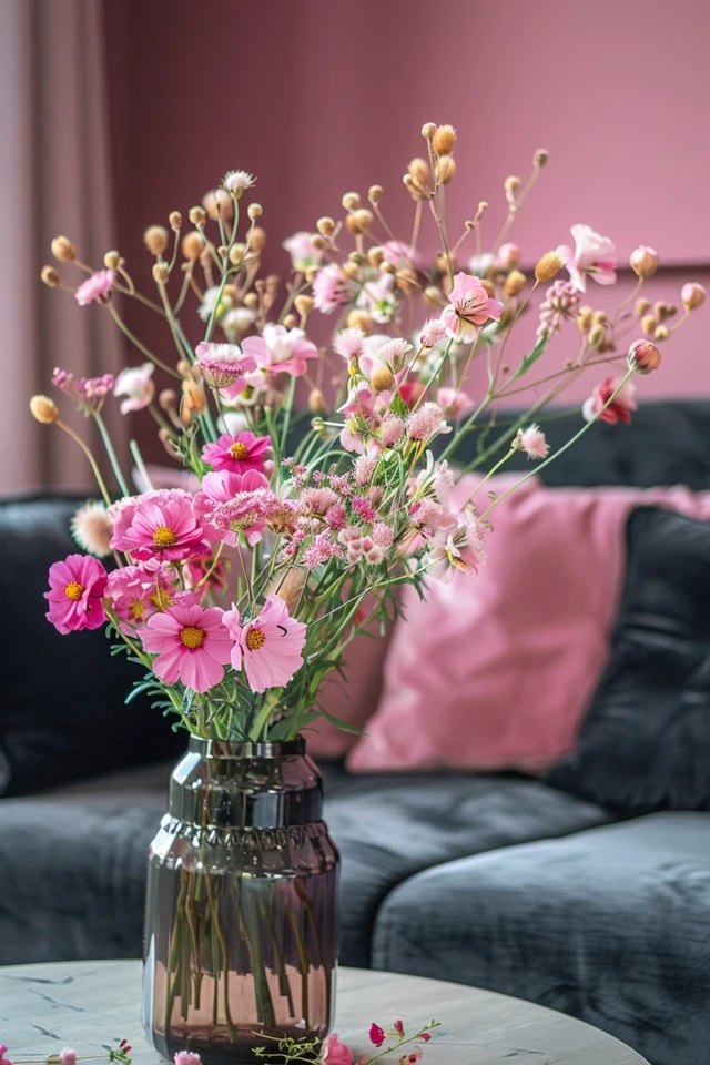 Pink and Black Room Decor for a Trendy Look