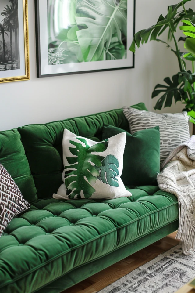 Green Couch Living Room Decor Tips & Inspiration