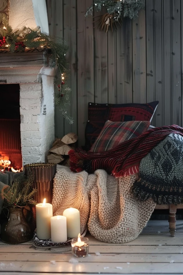 Winter Fireplaces: Cozy and Stylish - photo 2