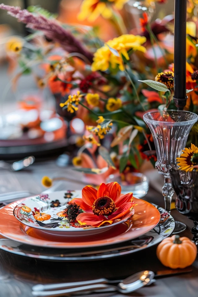 Dining in Style with Halloween Theme Tableware