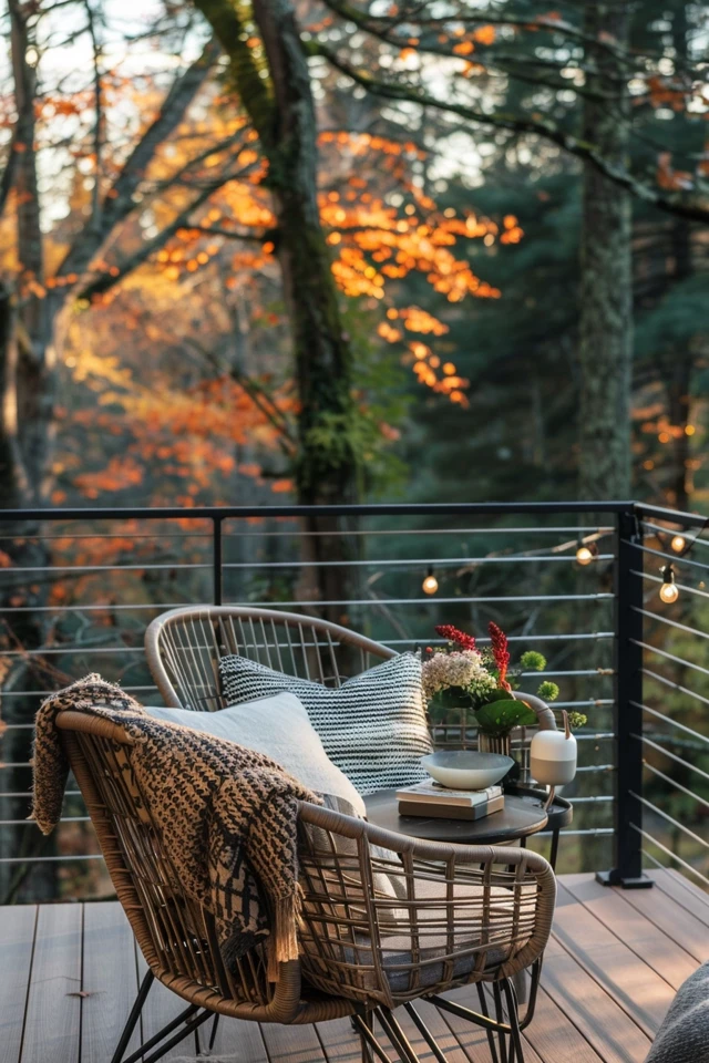 Rustic Deck Railing Ideas for Cozy Outdoor Spaces