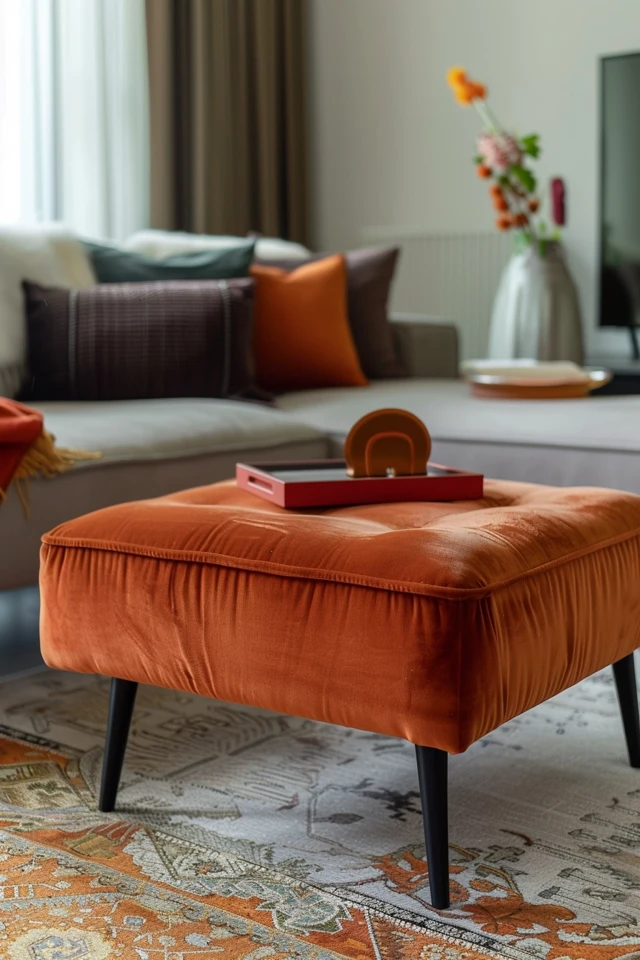 Stylish Ottoman Designs for a Modern Living Room