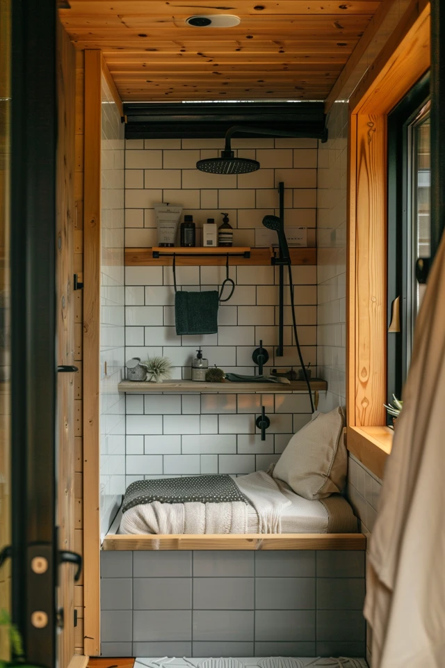 Space-Saving Shower Designs for Tiny Homes