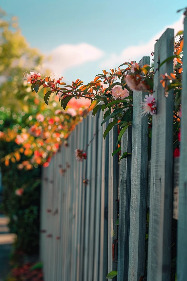 Creative Fence on Top of Wall Design Ideas