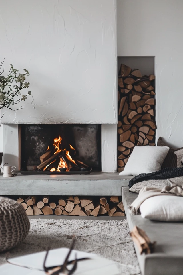 Decorating Tips for Your Wall Fireplace