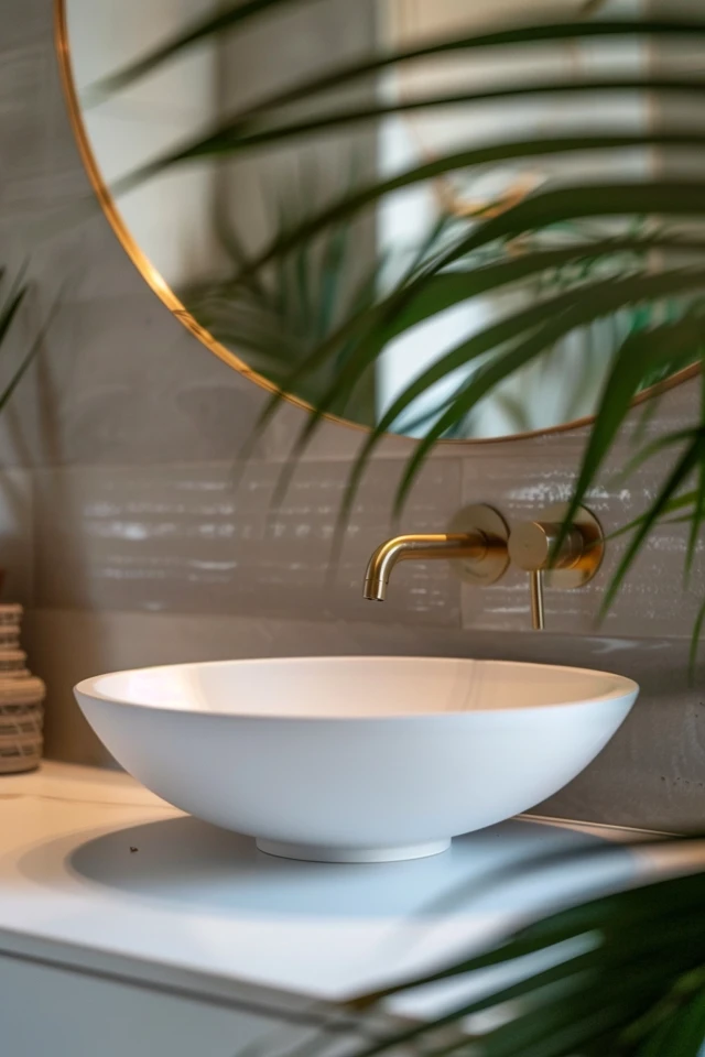 Chic Modern Farmhouse Powder Room Inspo & Tips