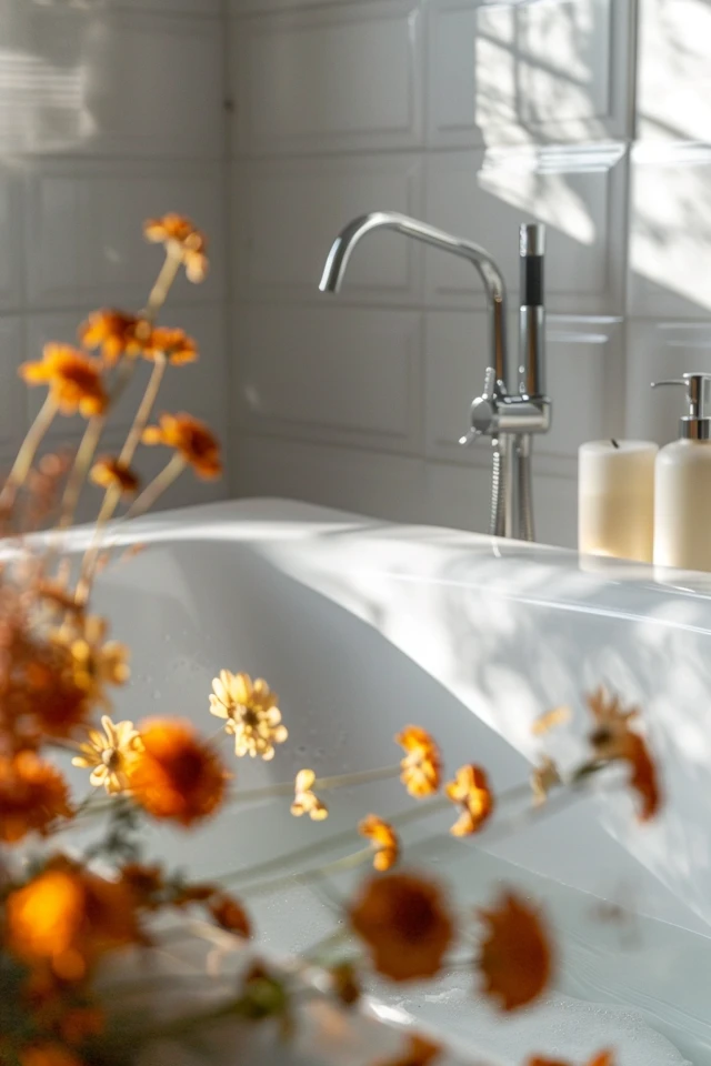 Autumn Bathrooms: Tiles and Fixtures