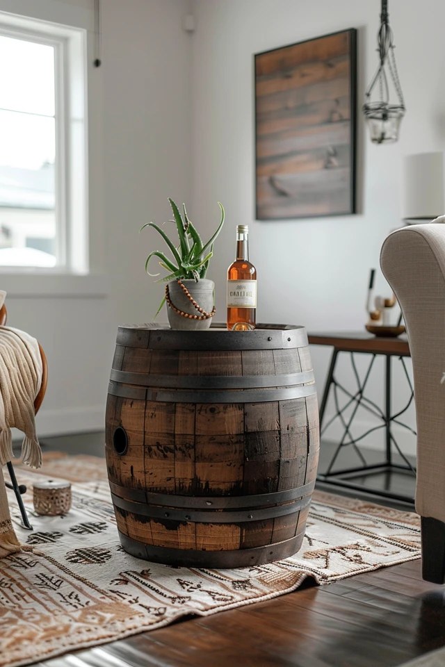 Whiskey Barrel Decorating Ideas for Your Home
