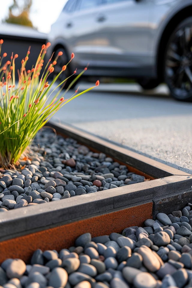 DIY Driveway Edging Ideas for Curb Appeal