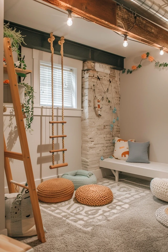 5 Tips for Building a Fun Basement Jungle Gym for Kids - photo 2