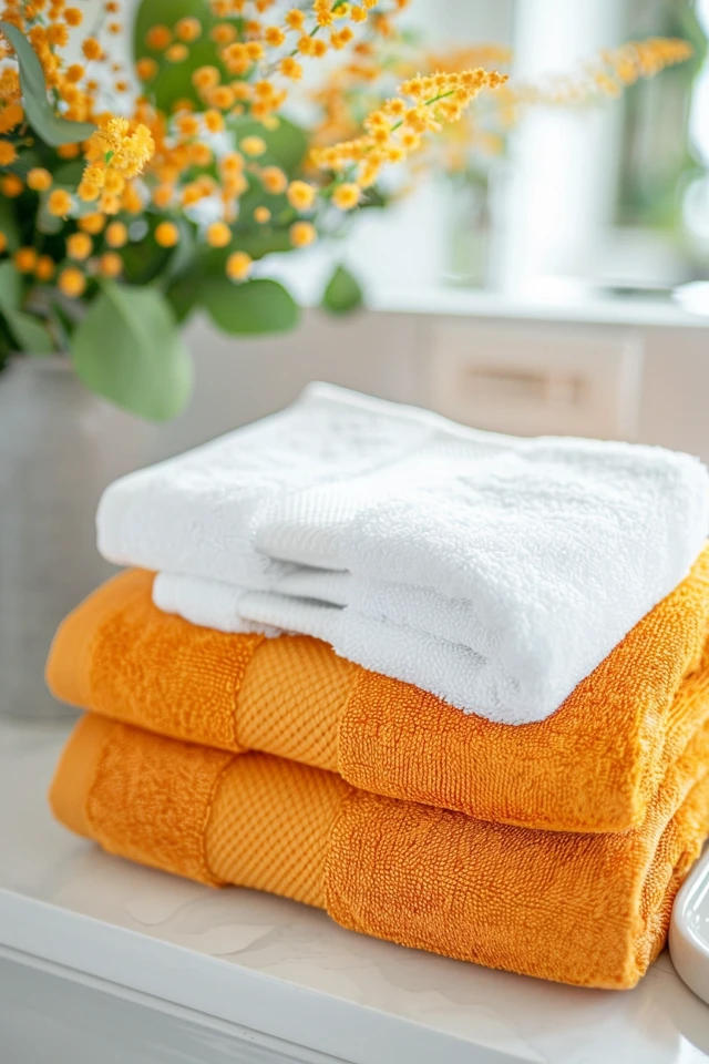 Chic Bathroom Towel Decoration Ideas for Style - photo 2