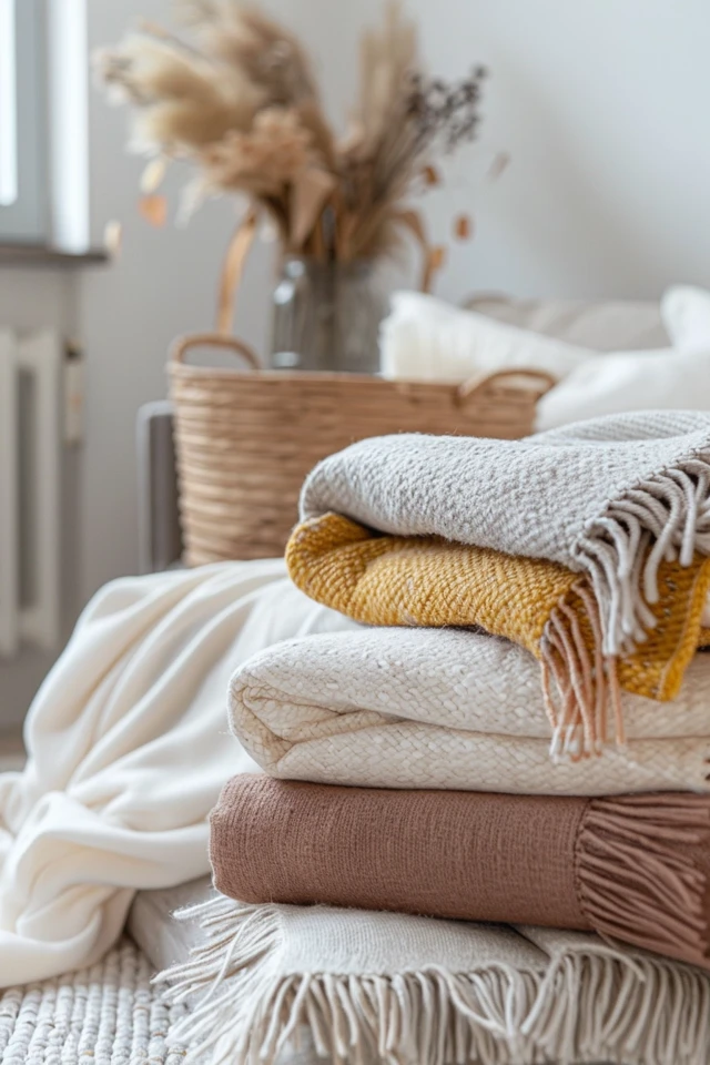 How to Store Blankets in a Small Space