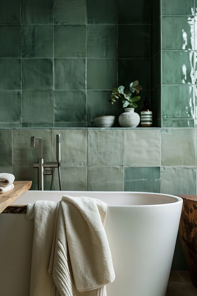 Modern Tile Alternatives for Bathroom Walls