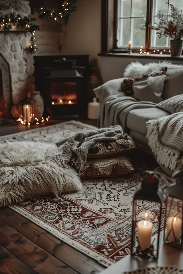 Vintage Cookie Cutters and Brass Candleholder: Adding Vintage Accents