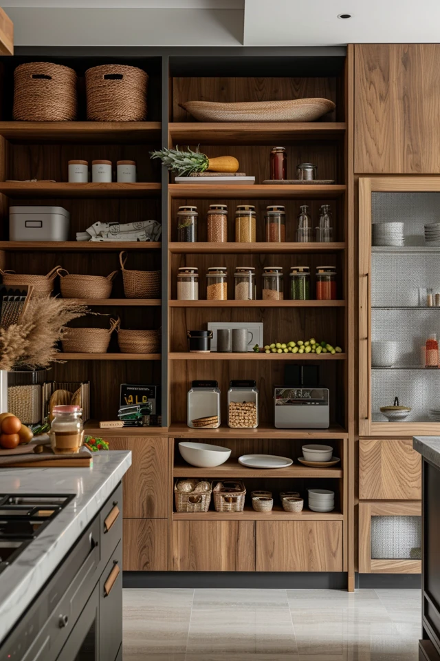 Shallow Wall Pantry Ideas for Sleek Storage