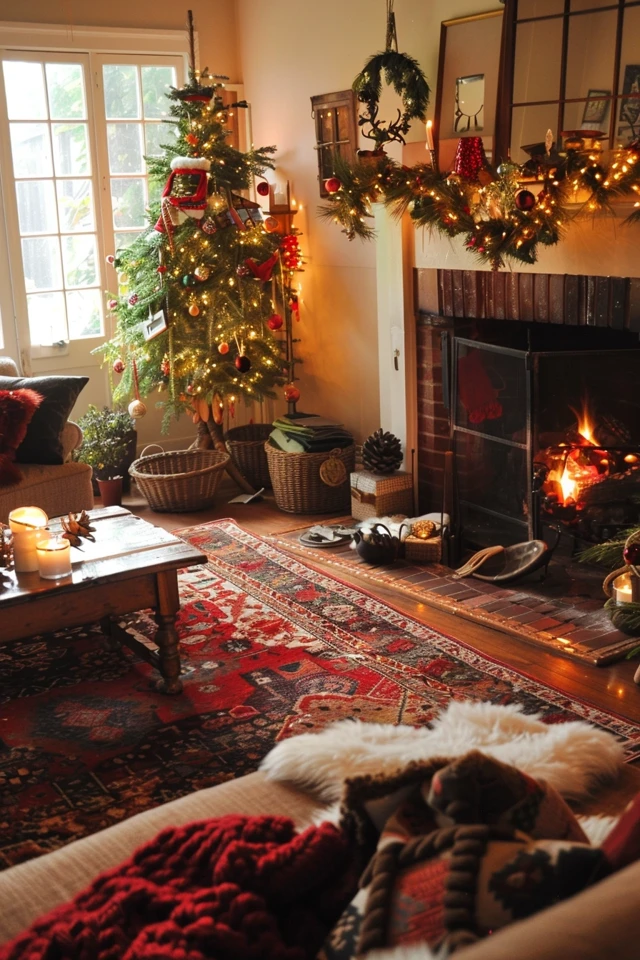 Decorating your Living Room for Christmas - photo 2