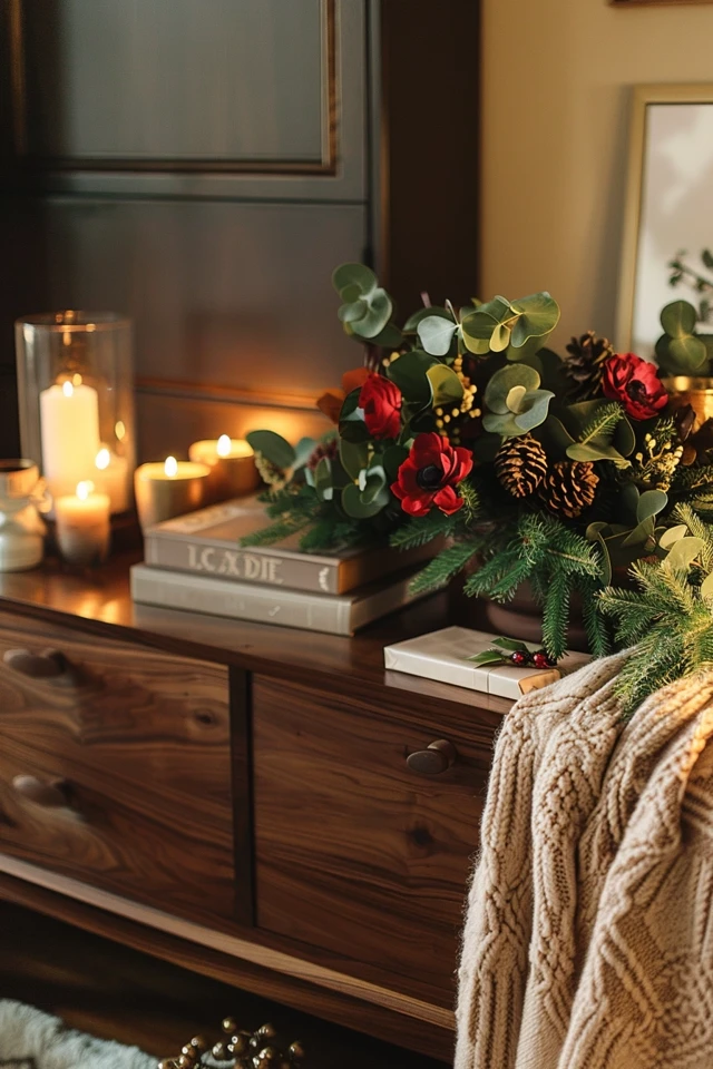 Stylish and Functional Christmas Themed Credenzas
