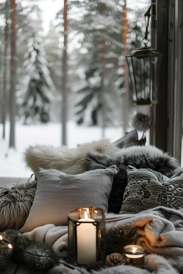 Vintage Winter Decor