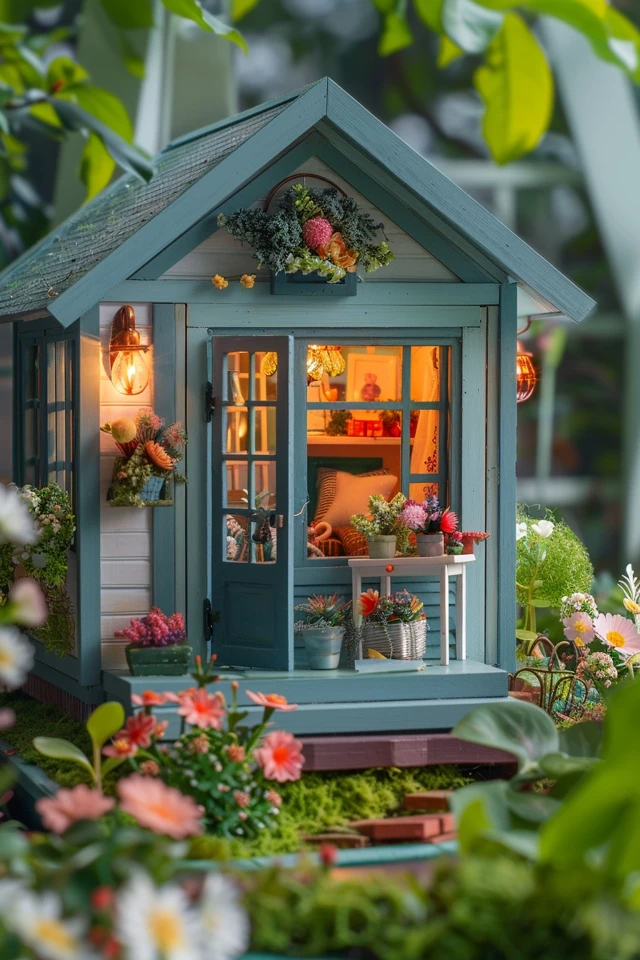 Charming Dollhouse Exterior Ideas to Inspire Creativity