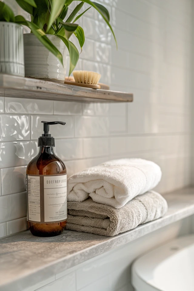 Chic Shower Shelf Tile Ideas for Stylish Bathrooms