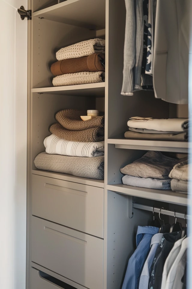 Modern Farmhouse Closet Ideas for Chic Storage