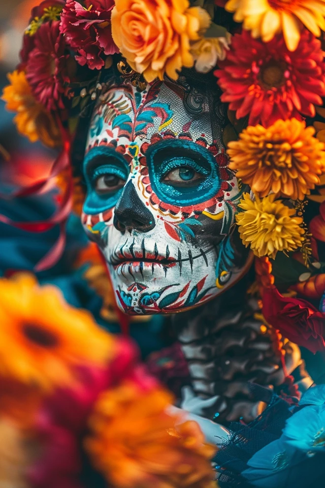 Day of the Dead Costumes and Face Painting
