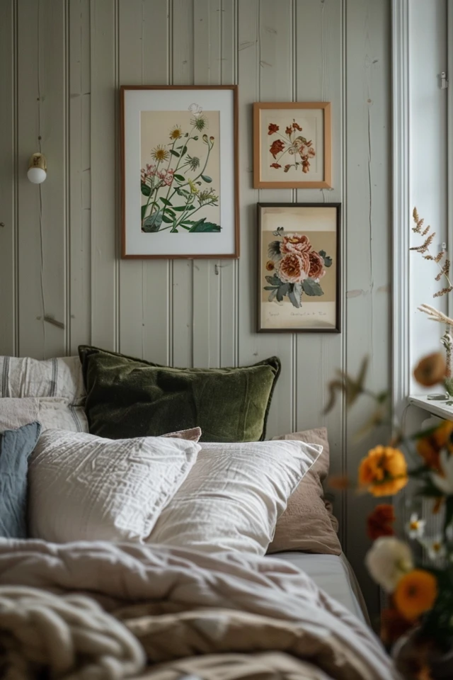 Bedroom Gallery Wall Ideas for Cozy Spaces