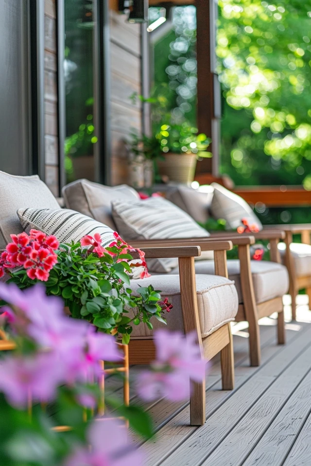 Blending Deck with the Landscape