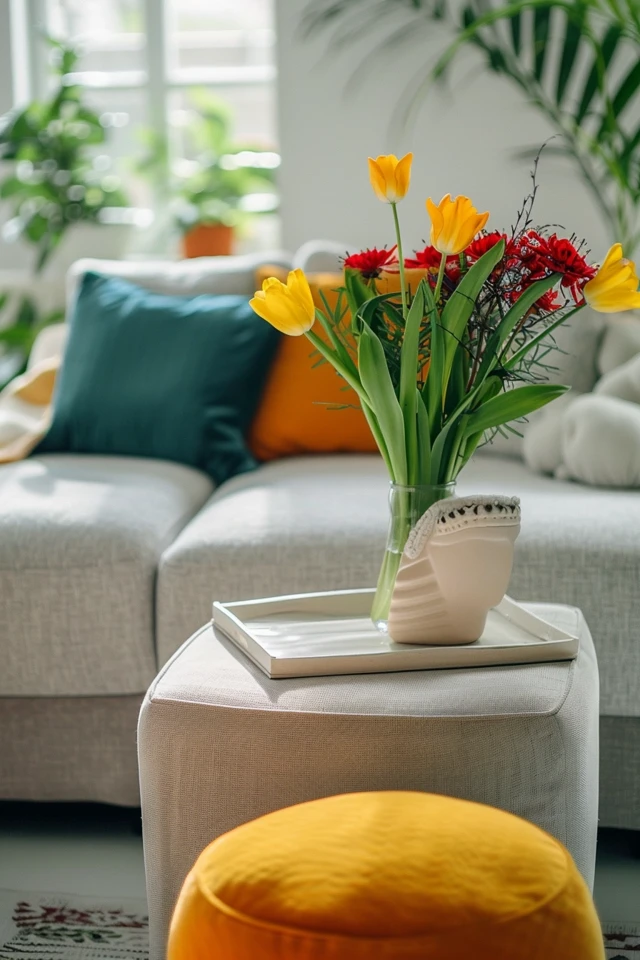 Spring Bean Bag Ottomans: Versatile and Durable