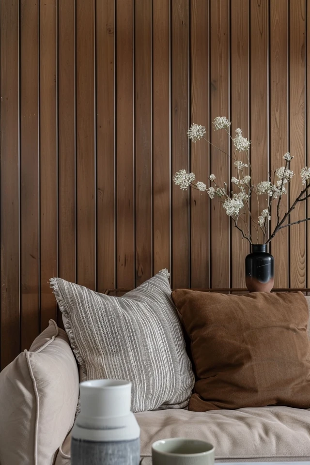 Half Wall Wood Paneling Ideas for Chic Interiors